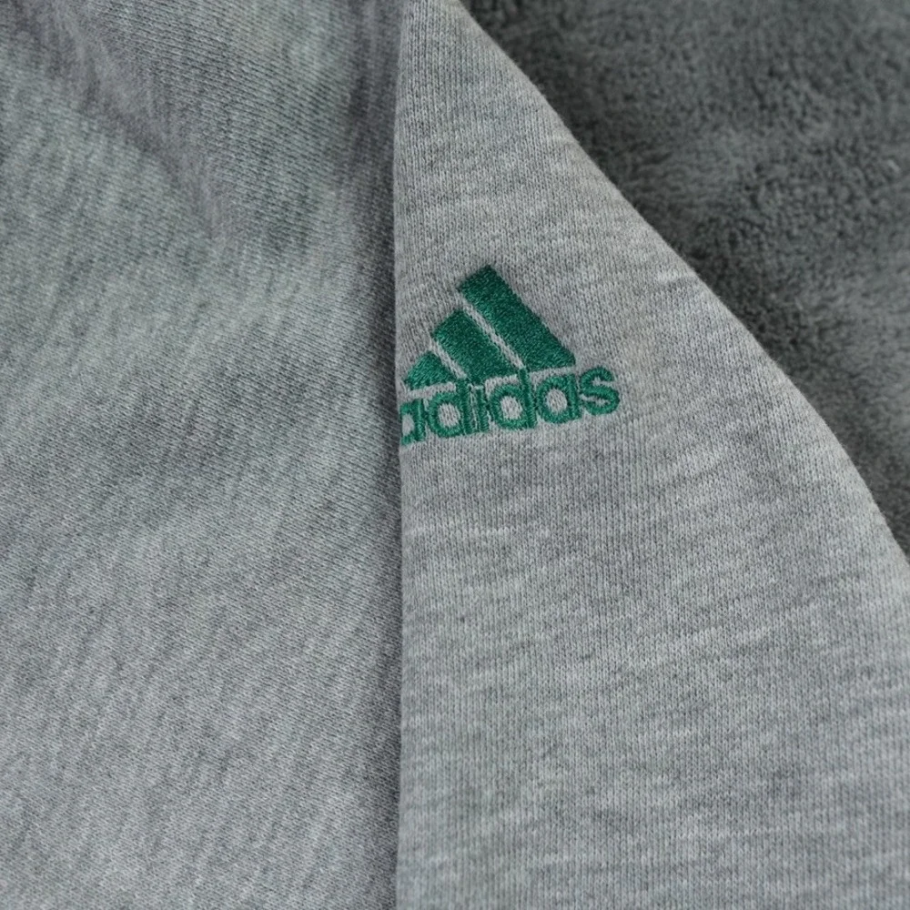 Adidas Boston Celtics Hoodie Mens XL Gray NBA Basketball Logo Streetwear